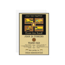 Camión de construcción Niños Decoraciones Fiestas 