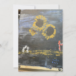 Invitación Camión de los girasoles