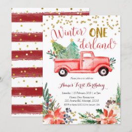 Invitación Camión de Navidades Rojos de Omán