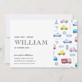 Invitación Camión de Transporte de la Ciudad Segunda Fiesta d