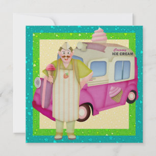 Invitación Camión helado - SRF