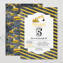 Camiones y herramientas de construcción de excavad