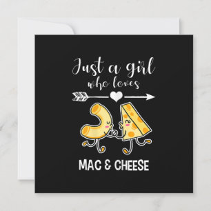 Invitación Camisa de Mac & Cheese Regalo divertido para amant