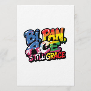 Invitación Camiseta Bi Pan Ace Still Grace   Citas Divertidas
