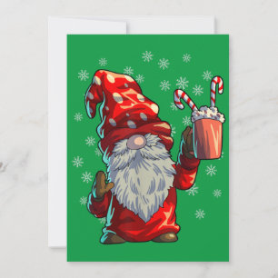 Invitación Camiseta de gnomo de Navidad hombres mujeres Buffa