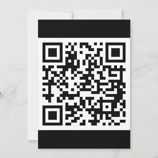 Invitación Camiseta divertida QR Presidente Trump 45/47 Trump (Anverso)