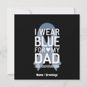 Invitación Camiseta Llevo Azul Por Mi Padre Regalo de Concien