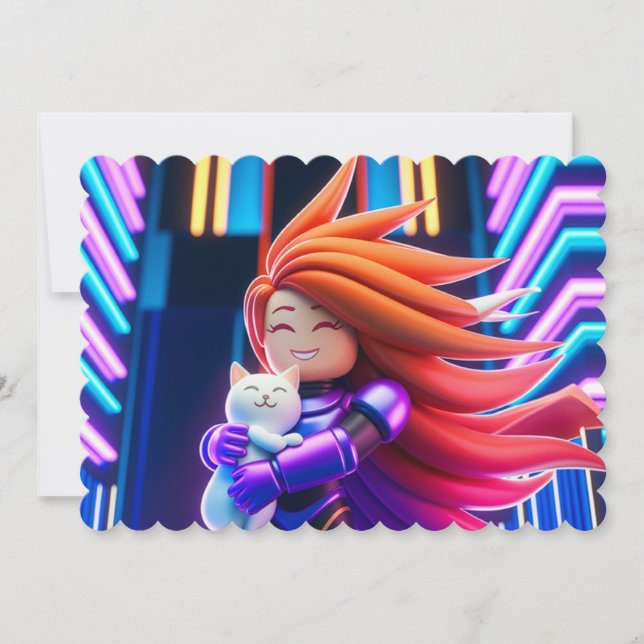 Invitación Camiseta Roblox (Anverso)