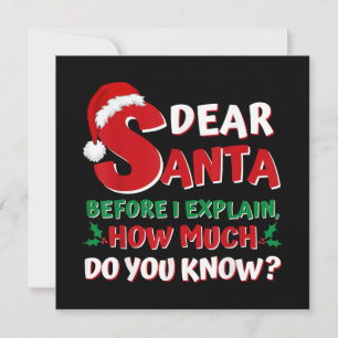 Invitación camisetas Navidades divertidos 2024 Niños Adultos 