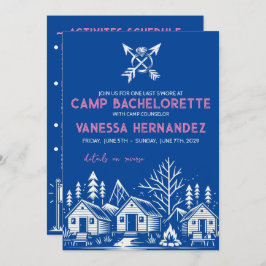 Invitación Camp Bachelorette