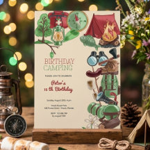Campamento de cumpleaños