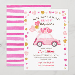 Invitación Campaña De Camión Azul De Calabaza De Agua Por Bab