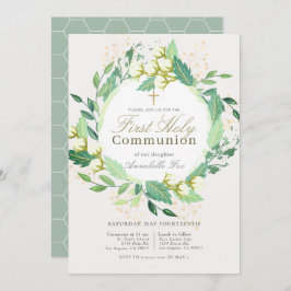Invitación Campaña de los Jardín del Algodón, primera comunió