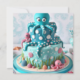 INVITACIÓN CAMPAÑA TEMÁTICA DEL CUMPLEAÑOS DEL OTOPUS AZUL BL