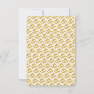 Invitación Campanas de boda (en blanco en el reverso)