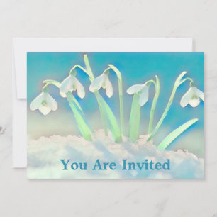 Invitación Campanillas azules