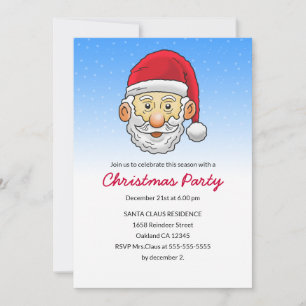 Invitación Campanillas con el querido Santa Claus