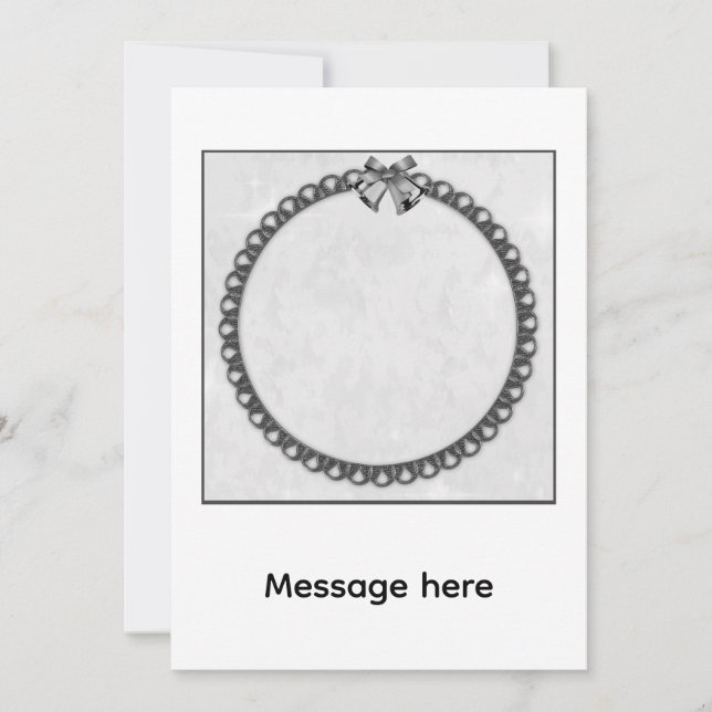 Invitación Campanillas de Plata (Anverso)