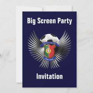 Invitación Campeón de fútbol de Portugal