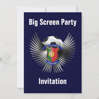 Invitación Campeón de fútbol de Portugal