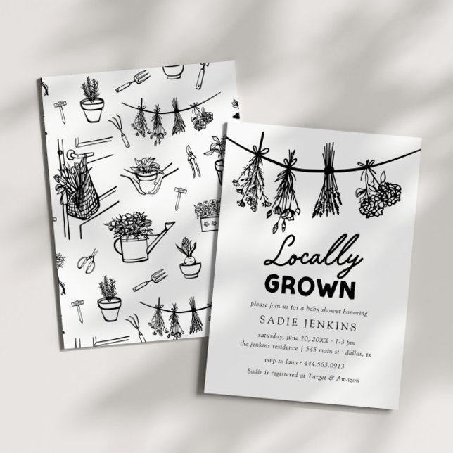 Invitación Campesinos cultivados localmente comercializan Bab (Subido por el creador)