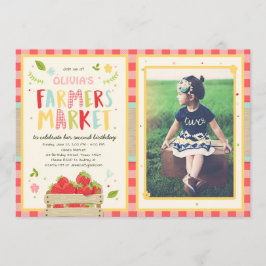 Invitación Campesinos invitan al cumpleaños a la granja de fr