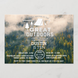 Invitación Camping Gran Aire Libre