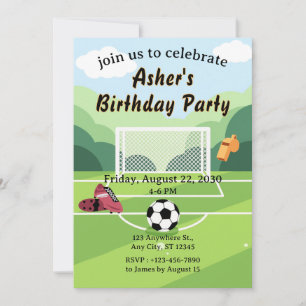 Invitación Campo de Fútbol