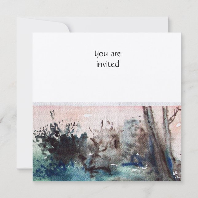 INVITACIÓN CAMPO DEL PAISAJE MAREMA/TOSCANA (Anverso)