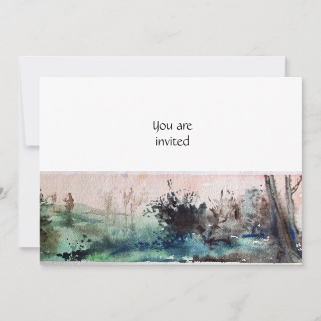 INVITACIÓN CAMPO DEL PAISAJE MAREMA/TOSCANA (Anverso)