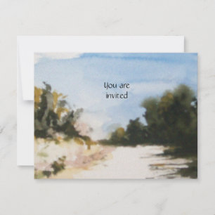 INVITACIÓN CAMPO SOLEADO EN TOSCANA