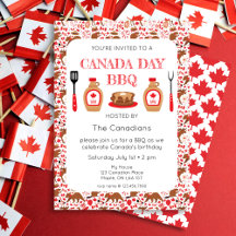 Invitación canadiense por el Día de Canadá