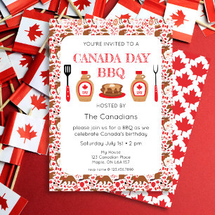 Invitación canadiense por el Día de Canadá