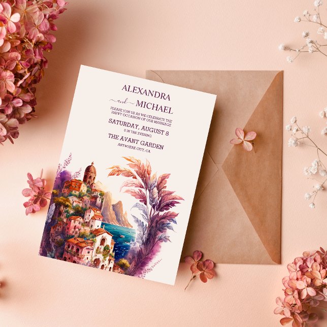 Invitación Canales de agua singulares Boda de Desistimiento i (Subido por el creador)