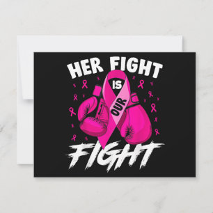Invitación Cáncer de Mama Su Lucha Es Nuestra Lucha Contra El