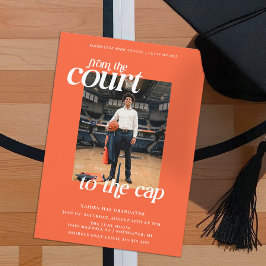 Invitación Cancha de Baloncesto Graduación al Tope