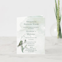 Canciones de pájaros y buenos deseos doblados 