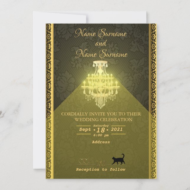 Invitación Candelabro (Anverso)