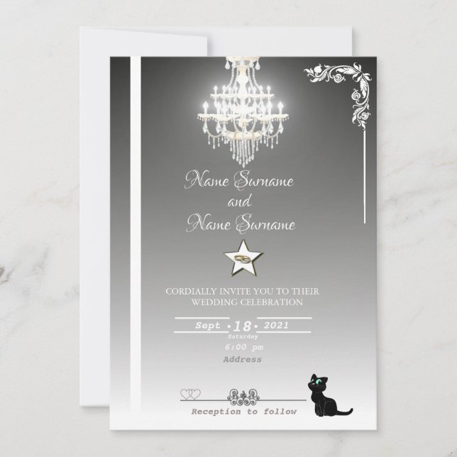 Invitación Candelabro (Anverso)