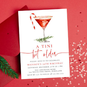 Invitación Candy Cane Martini, un poquito más viejo de Trinid