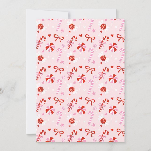 Invitación Candy Party Invitation (Anverso)