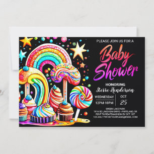 Invitación Candy Sweet Baby Shower