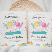 Candy Sweet Shop Cumpleaños