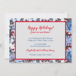 Invitación Cangrejo rojo: Berries de Apple para nevar nueva t