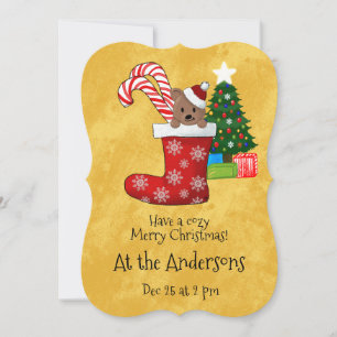 Invitación Cañón de miedos cortos en Navidades
