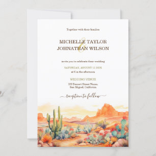 Invitación Cañón Occidental Desierto de Cactus Mexicanos Cali