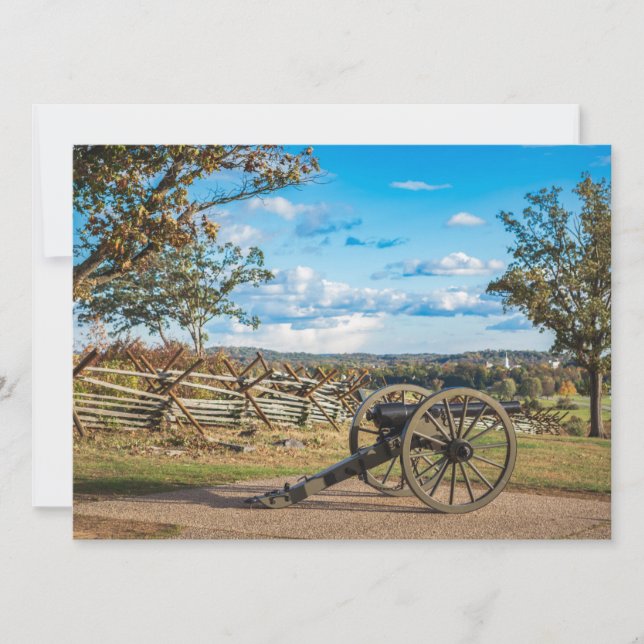 Invitación Canones de Gettysburg (Anverso)