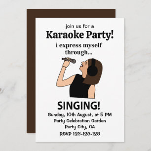 Invitación Cantando me expreso a través del canto