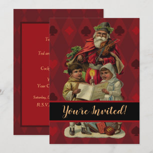 Invitación Canto musical de los Navidades de Santa Elena