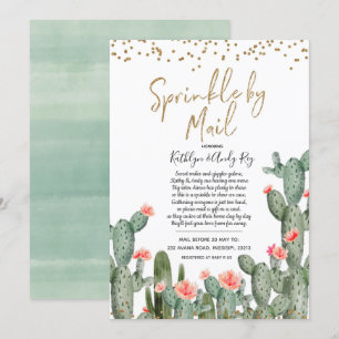 Invitación Caos mexicanos rotos por correo Baby Shower